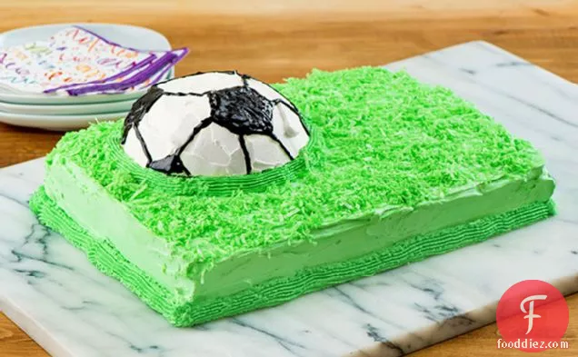 Championship Soccer Ball Cake