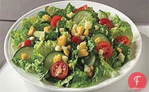 Zesty Three-Cheese Salad
