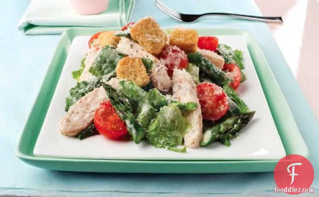 Springtime Chicken Caesar Salad