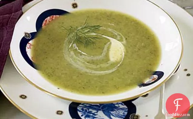 Zucchini-and-Fennel Soup