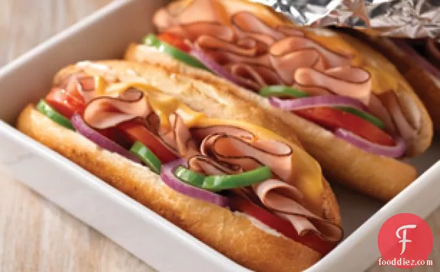 Hot Sub Sandwiches