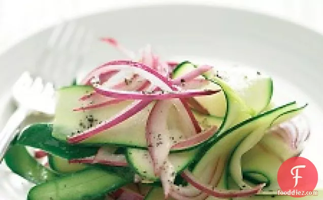 Zucchini Salad With Red Onion