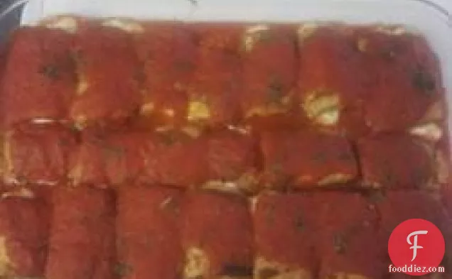 रिकोटा बैंगन रोल