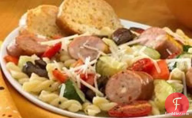 Johnsonville® Three Cheese Oven-Roasted Pasta Primavera