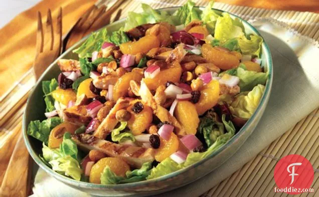 Peanut-Mandarin Chicken Salad