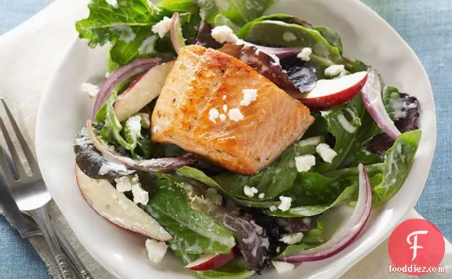 Greek-Style Salmon Salad