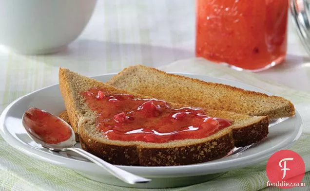 30 Minutes To Homemade CERTO Strawberry-Rhubarb Freezer Jam