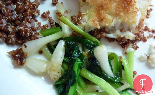 Fried Fish With Ramps