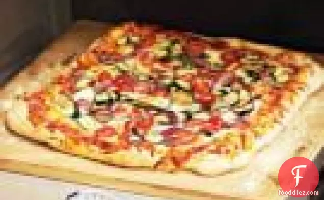 Sicilian Zucchini Pizza