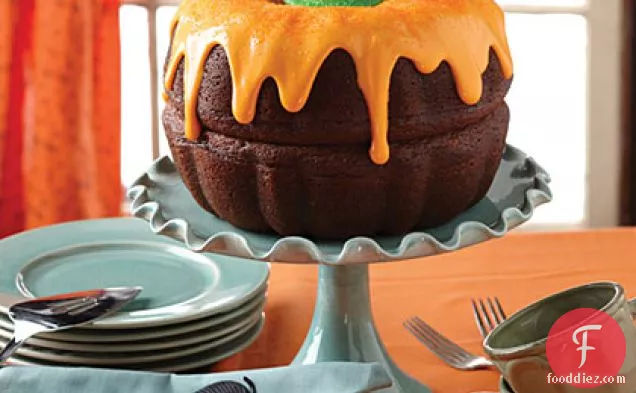 Boo-tiful Pumpkin Cake
