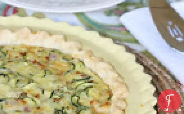 Zucchini Cheese Quiche