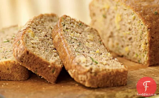 तोरी-अनानास त्वरित रोटी