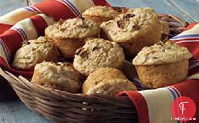 Bran and Applesauce Muffins