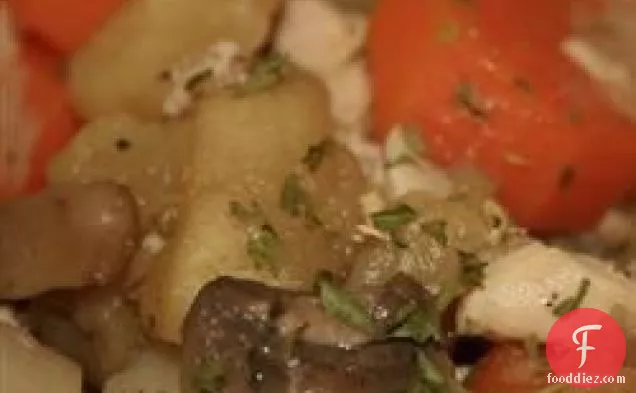 Easy Chicken Stew with Apple