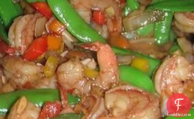 Asian Shrimp Rice Bowl