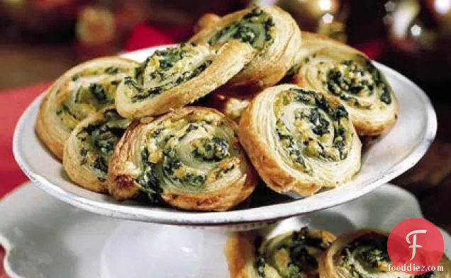 Spinach and Artichokes in Puff Pastry