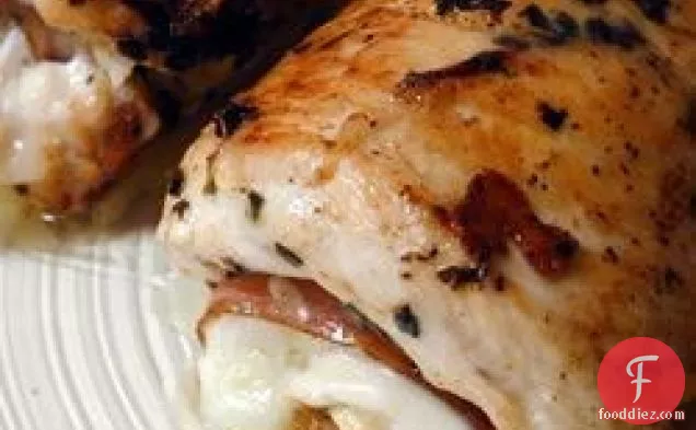 भरवां चिकन वैलेंटिनो