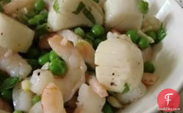Italian Scallop and Shrimp Salad