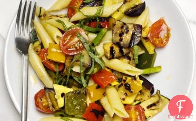 Penne with Mixed Grilled Vegetables