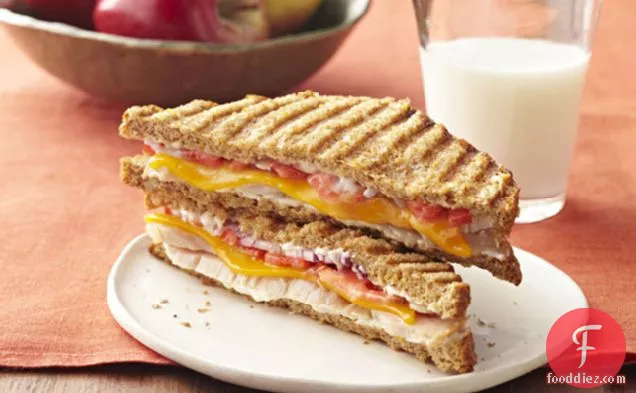 Turkey-Cheddar Panini