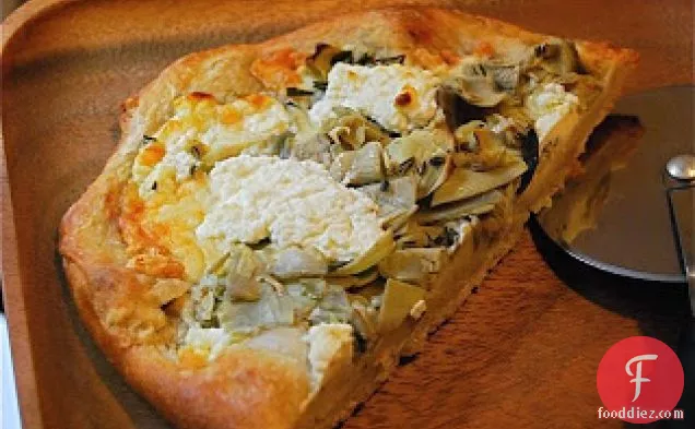 Artichoke Rosemary Pizza