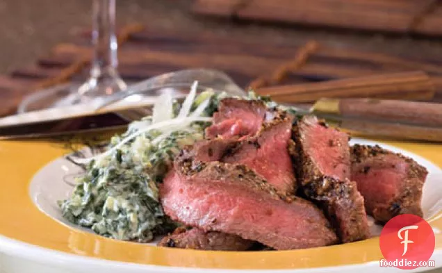 पैन-सियर फ्लैट आयरन स्टेक