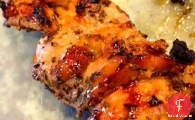 Grilled Tamarind and Orange Glazed Chicken