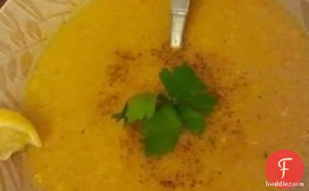 Lebanese-Style Red Lentil Soup