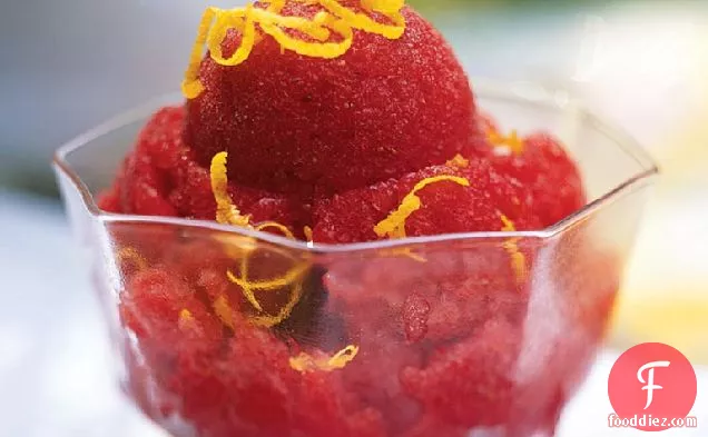 Strawberry Granita
