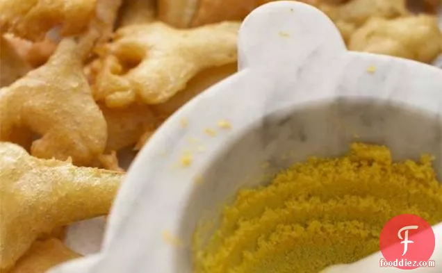 Artichoke Fritters With Meyer Lemon Salt