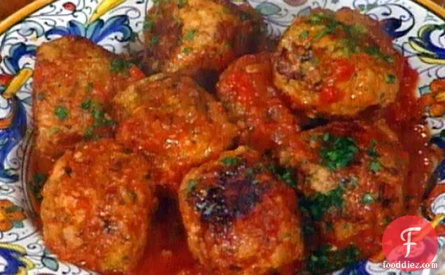 Turkey Meatballs (Polpettone di Tachino)