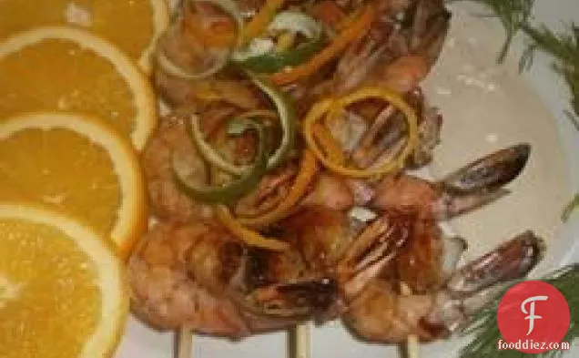Spicy Shrimp Skewers