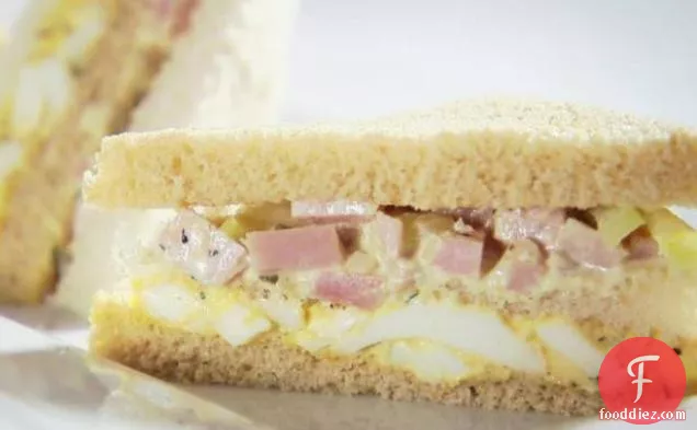 Ham and Egg Tea Sandwiches