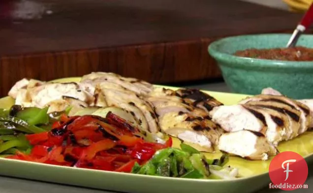 Grilled Chicken Fajitas Platter