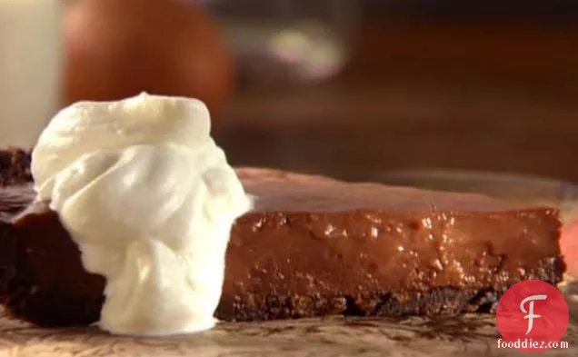 Come 'ere Puddin' Pie - Chocolate-Ginger Pudding Pie