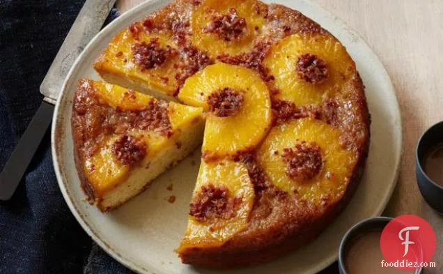 Bacon-Pineapple Upside-Down Cake