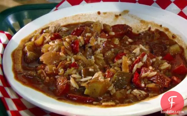 Earl Campbell's Hot Link Gumbo