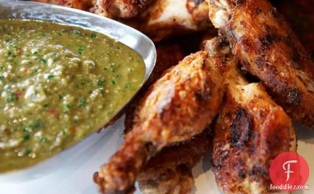 Chicken Wings with Salsa Verde