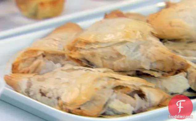 Apple Cranberry Phyllo Turnovers