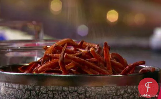 Sweet Potato Fries with Malt Vinegar