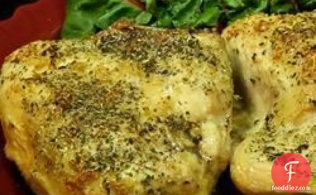 बेक्ड स्प्लिट चिकन ब्रेस्ट