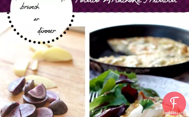 Artichoke Potato Frittata