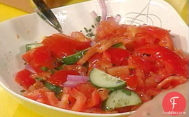 Cucumber and Tomato Salad