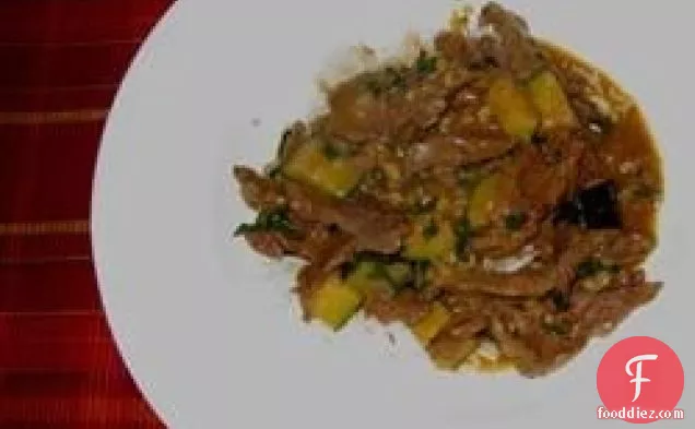 Deb's Spicy Beef Curry