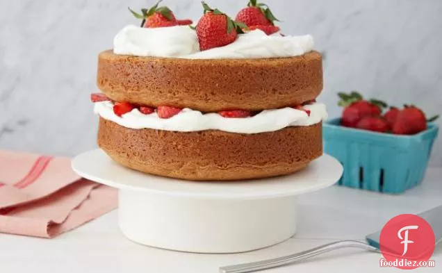Strawberry Country Cake