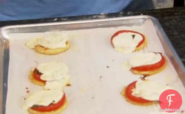 Tomato and Mozzarella Tarts