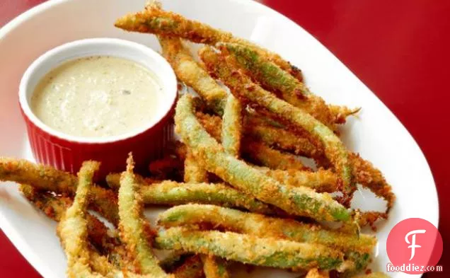 Almost-Famous Green Bean Fries