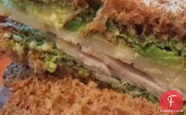 Basil Pesto Sunshine Sandwich