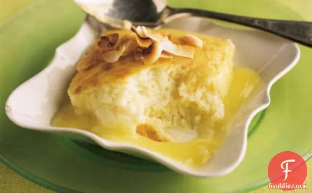 Coconut-Lime Pudding Cake