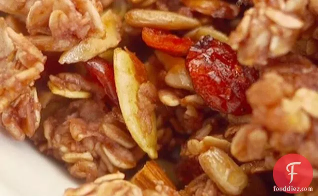 Homemade Cranberry Nut Granola